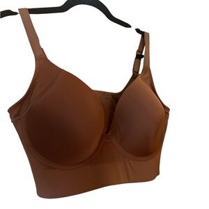 Brown Seamless Bra